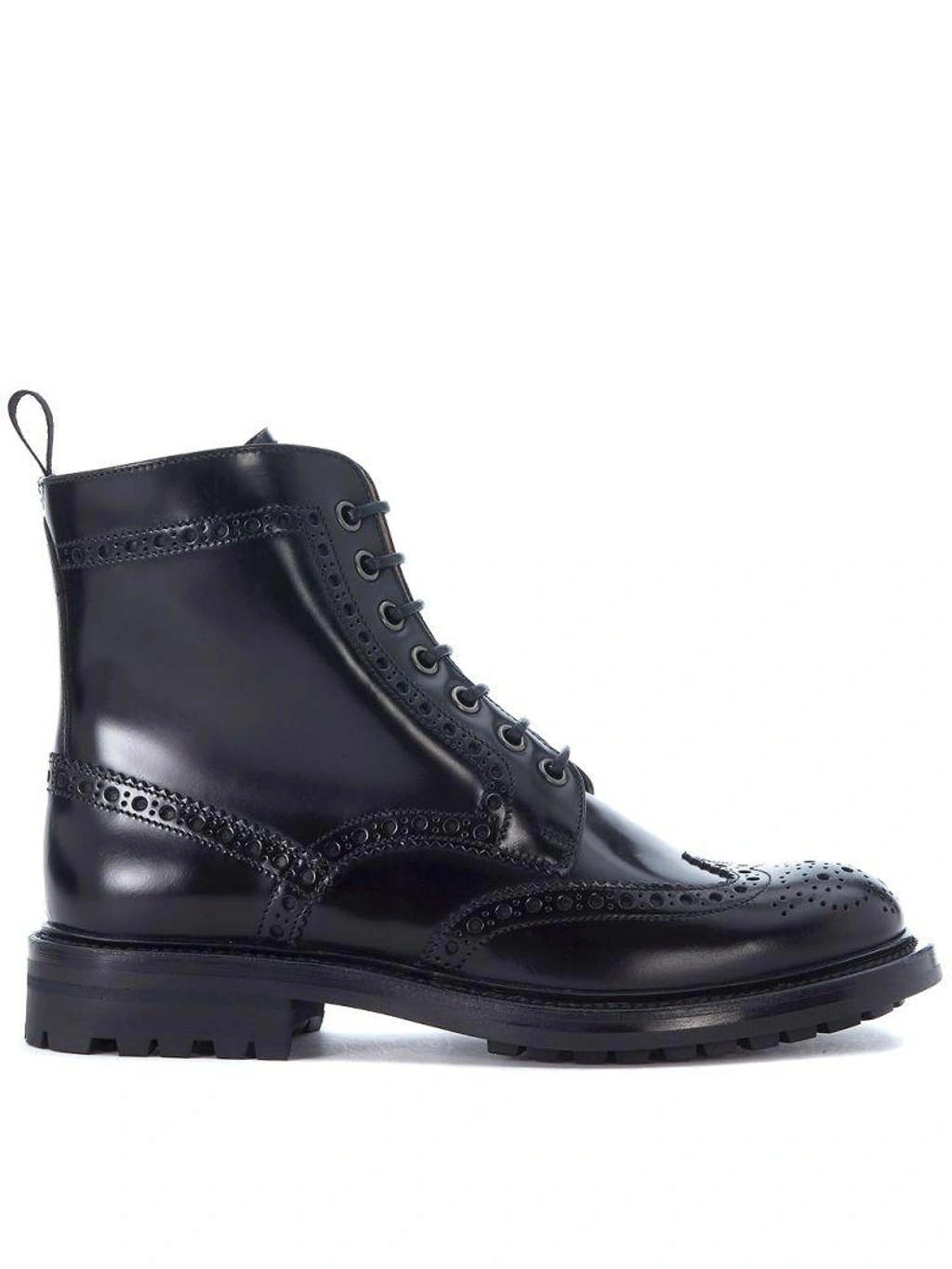 Church s Angelina Black Leather Ankle Boots ModeSens
