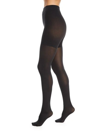 Shop Wolford Tummy 66 Control-top Tights In Black