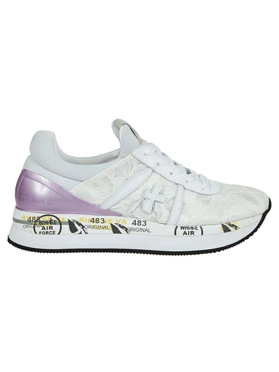 Shop Premiata Liz Sneakers In White