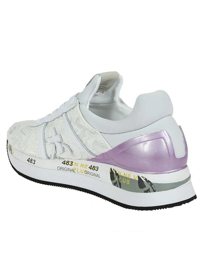 Shop Premiata Liz Sneakers In White
