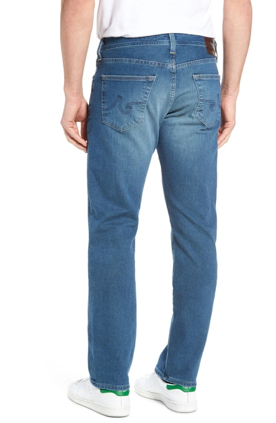 Shop Ag Graduate Slim Straight Fit Jeans In Typewriter