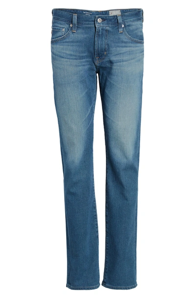 Shop Ag Graduate Slim Straight Fit Jeans In Typewriter