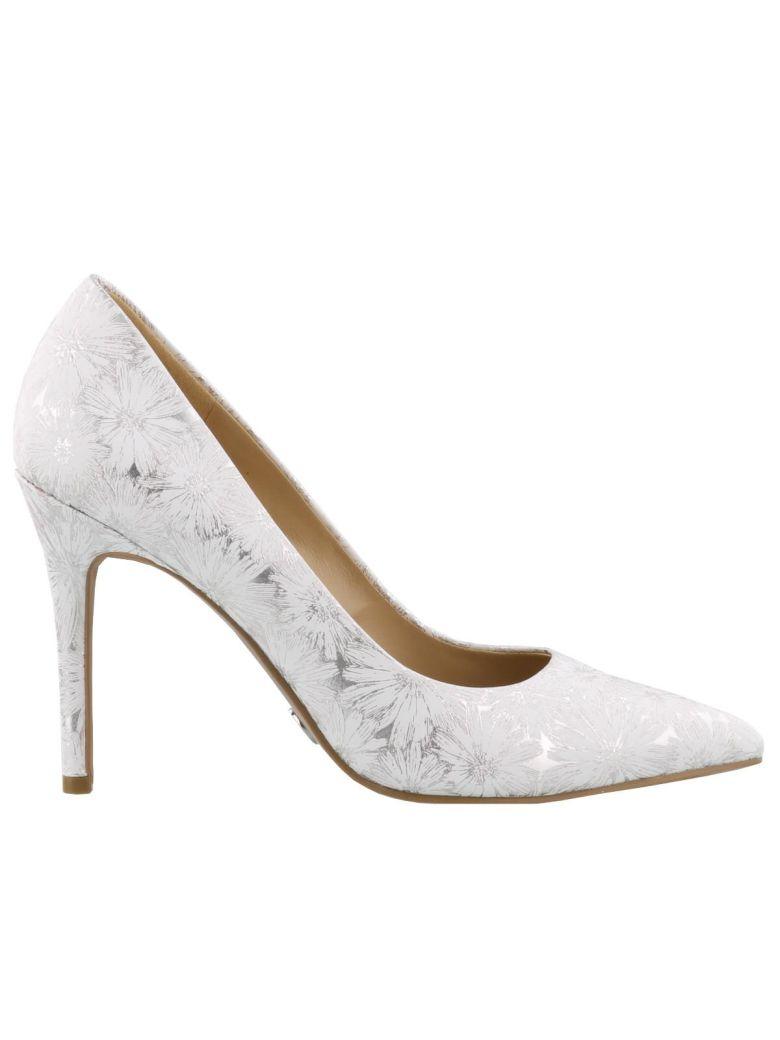 michael kors claire pump silver