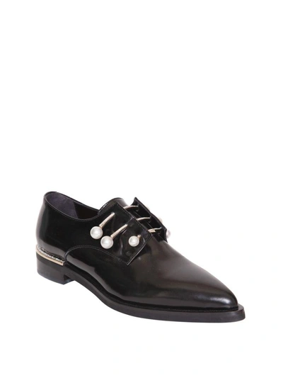 Shop Coliac Ferny Leather Shoes In Nero