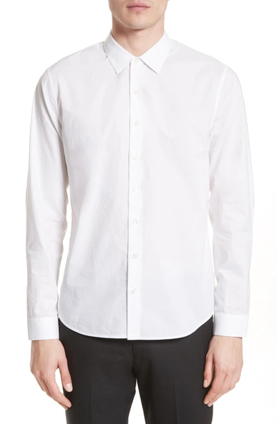 Shop Atm Anthony Thomas Melillo Cotton Dress Shirt In White
