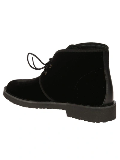 Shop Giuseppe Zanotti Lace-up Ankle Boots In Nero