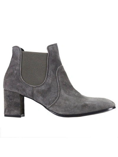 Shop Pedro Garcia Heeled Booties Shoes Women  In Grey