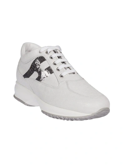 Shop Hogan Interactive H-michropaill Sneakers