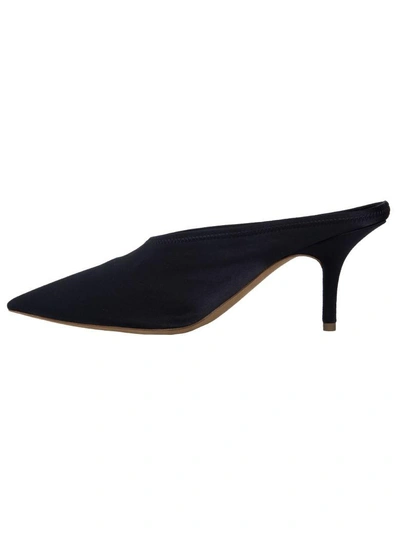 Shop Yeezy Pointed Pumps In Black