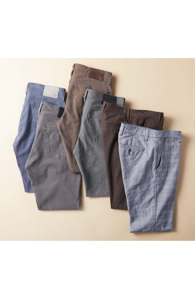 Shop Ag Tellis Slim Fit Five-pocket Pants In Dark Oakwood