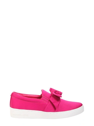 Shop Michael Michael Kors Willa Slip-on In Fucsia