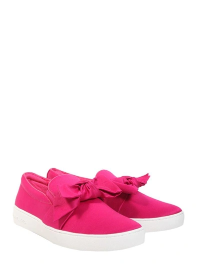 Shop Michael Michael Kors Willa Slip-on In Fucsia