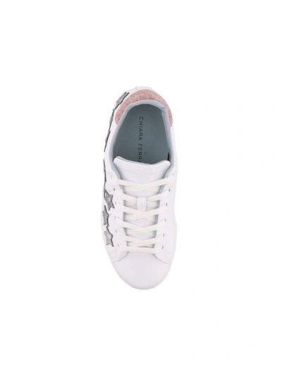 Shop Chiara Ferragni #findmeinwonderland Sneaker In White Stars