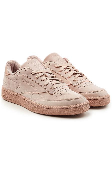 reebok pink suede