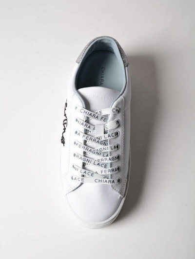Shop Chiara Ferragni Suite Sneakers In White Flirting