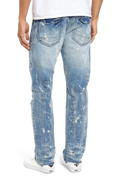 Shop Prps Demon Slim Straight Leg Jeans In Indigoblue