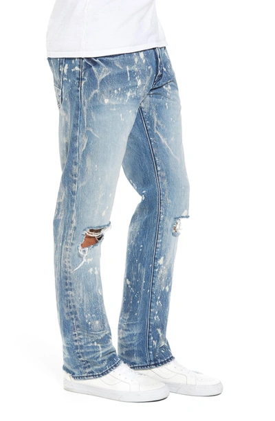 Shop Prps Demon Slim Straight Leg Jeans In Indigoblue