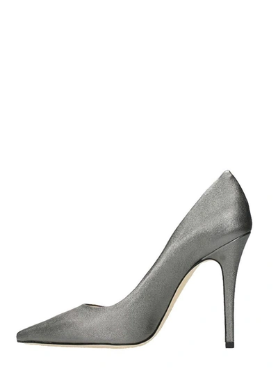 Shop The Seller Pointed Toe Silver Wash Leather Pumps