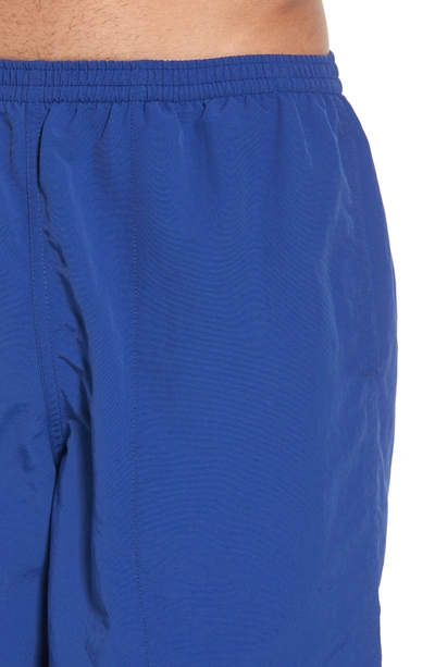 Shop Patagonia Baggies 7-inch Swim Trunks In Superior Blue