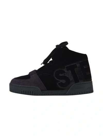 Shop Stella Mccartney Black High-top Sneaker