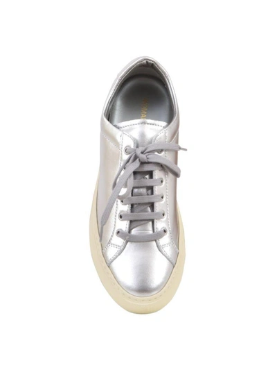 Shop Common Projects Achilles Retro Sneaker In Silver