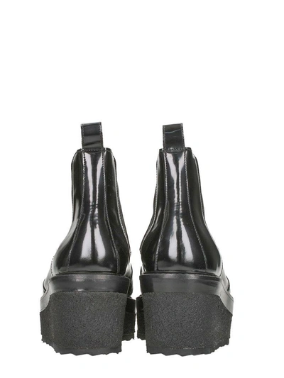 Shop Pierre Hardy Platform Ankle Boots In Black