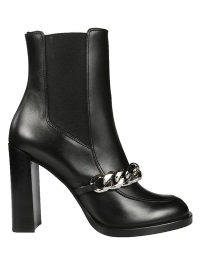 Shop Givenchy Chain Boots In Black