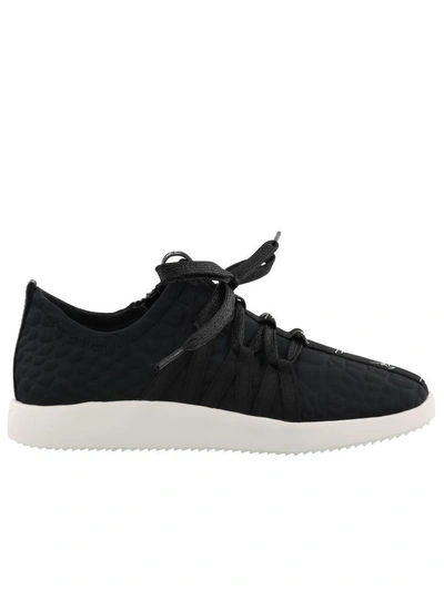 Shop Giuseppe Zanotti Brokko Sneakers In Black