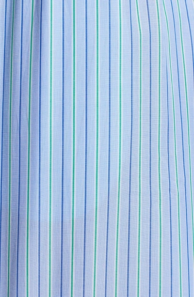 Shop Polo Ralph Lauren Cotton Pajama Top In Bari Stripe
