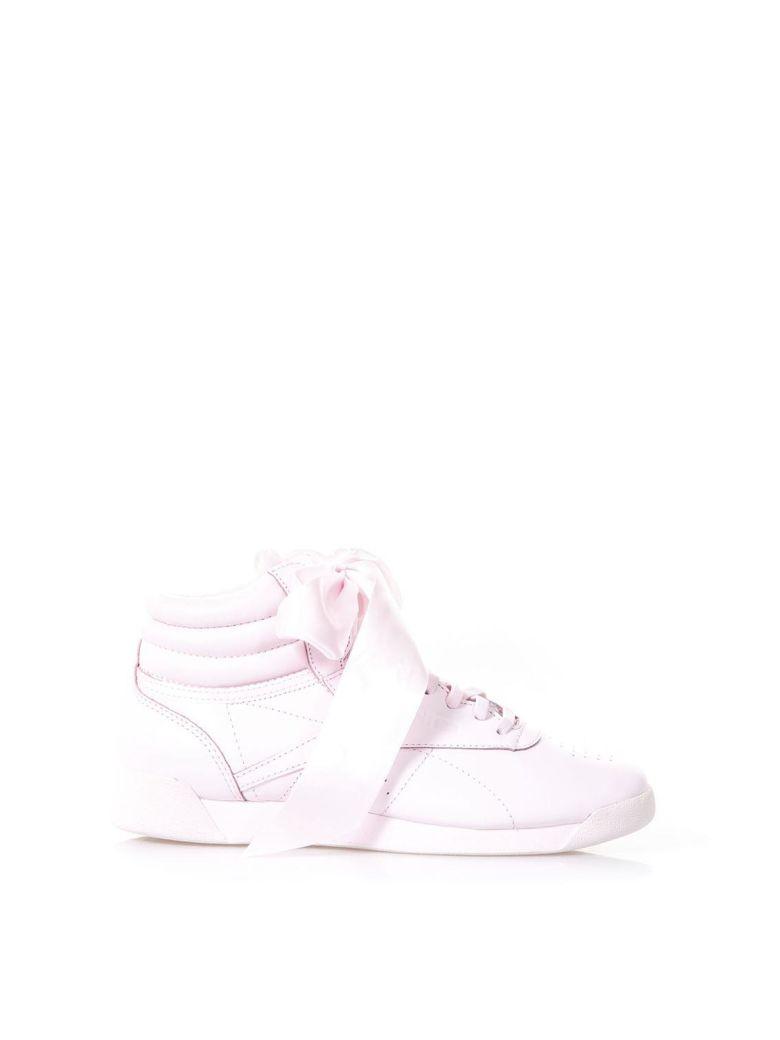 reebok pink leather