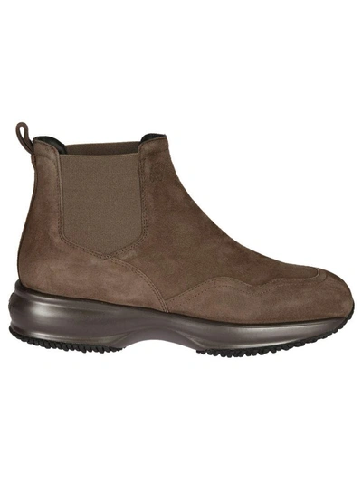 Shop Hogan Interactive Ankle Boots In Pipa