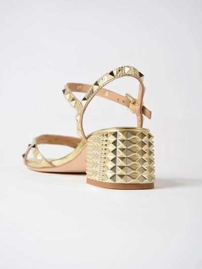 Shop Ash Rushter Sandals In Metallic