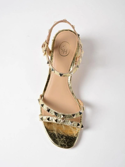 Shop Ash Rushter Sandals In Metallic