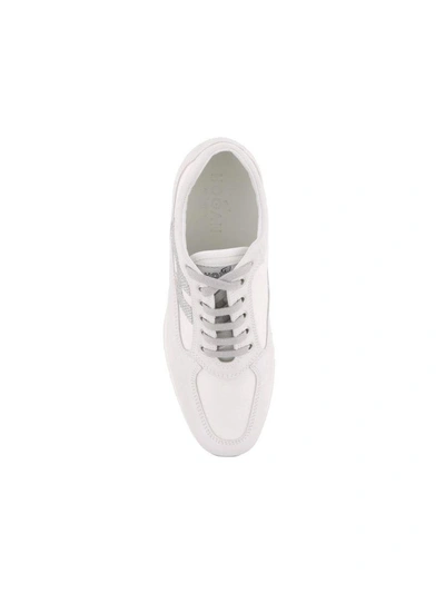 Shop Hogan Interactive Strass Sneakers In White