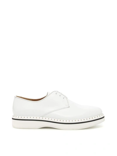 Shop Church's Studded Derby Shoes In White 1 (white)