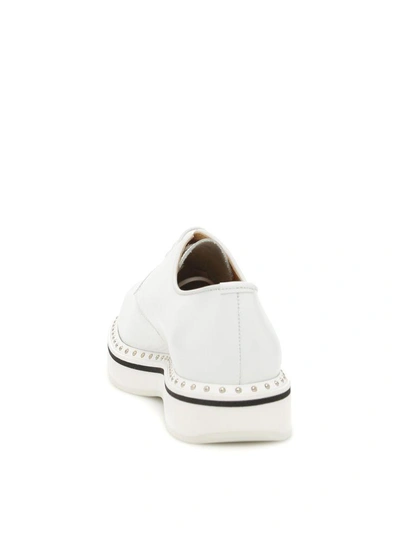 Shop Church's Studded Derby Shoes In White 1 (white)