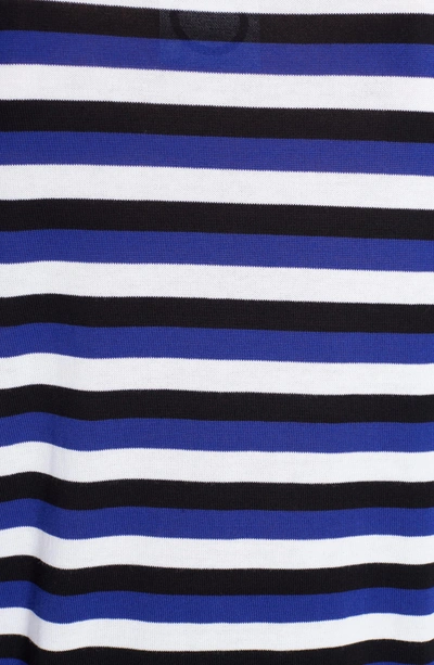 Shop Kenzo Large K Stripe Sweater In French Blue