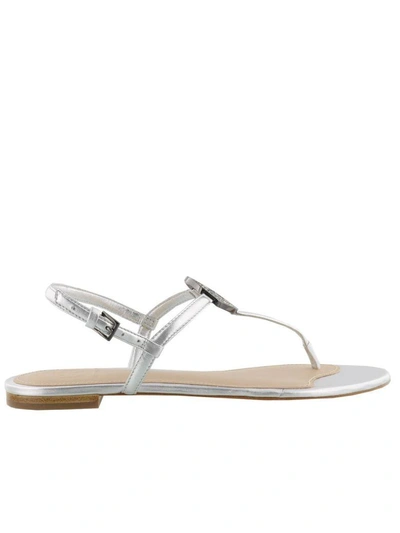 Shop Tory Burch Liana Sandal In Silver