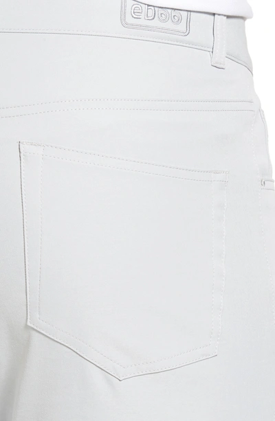 Shop Peter Millar Eb66 Performance Six-pocket Pants In British Grey