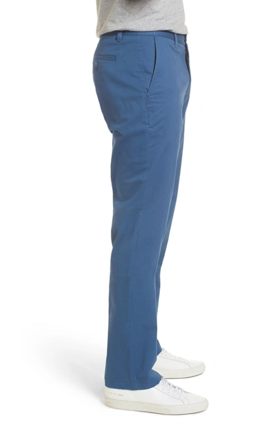 Shop Bonobos Straight Leg Stretch Washed Chinos In Captains Blue