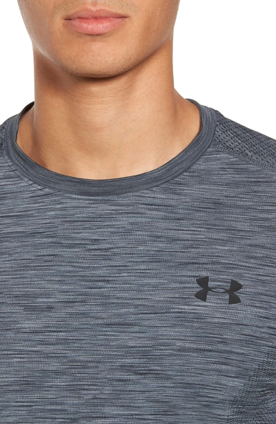 Under Armour Men's Threadborne Seamless Long-sleeve Shirt In Graphite |  ModeSens