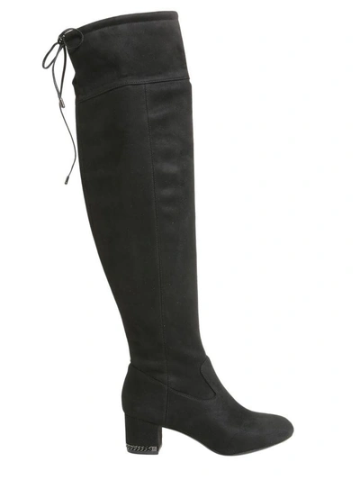 Shop Michael Michael Kors Jamie Boots In Nero