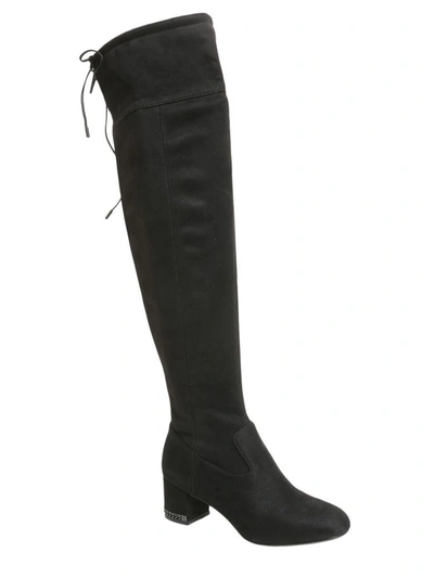 Shop Michael Michael Kors Jamie Boots In Nero