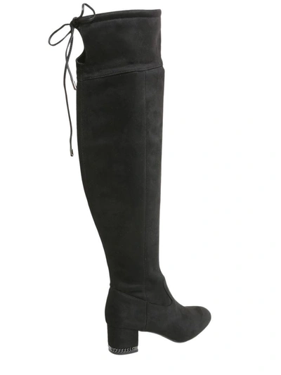 Michael Michael Kors Jamie Sueded Over-the-knee Boot In Black | ModeSens