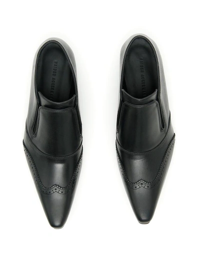 Shop Haider Ackermann Brell Slip-ons In Black|nero