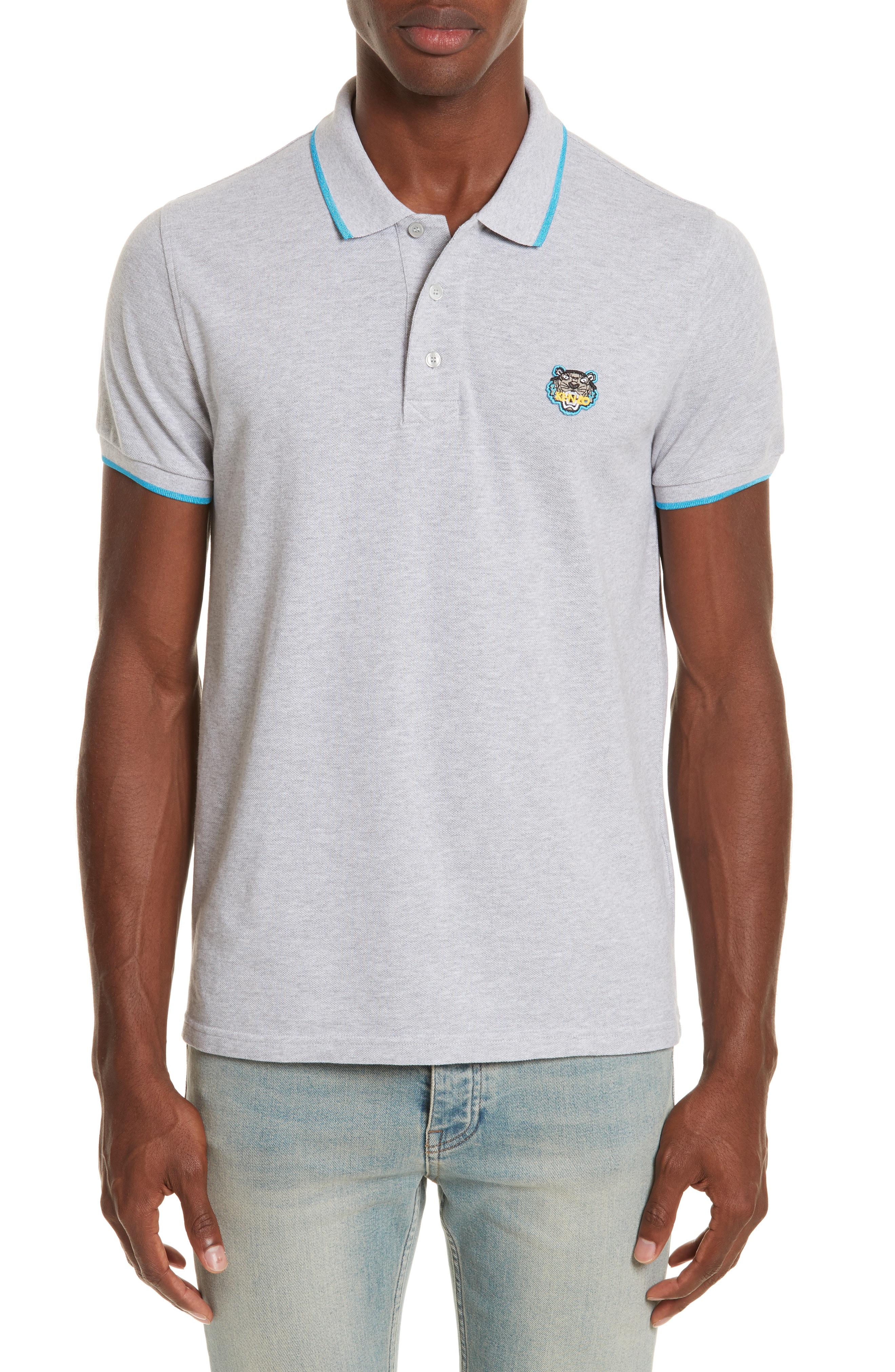 kenzo grey polo