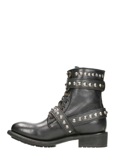 Shop Ash Road Combact Boots In Black