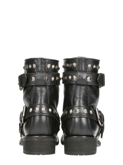 Shop Ash Road Combact Boots In Black