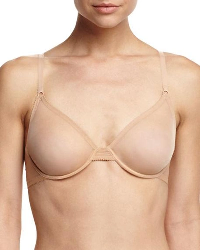 Shop Epure Revelation Beaute Sheer Mesh Molded Bra In Chair Sensue