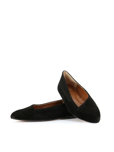 Shop Atp Atelier "101873 Dafne" Ballerina In Black